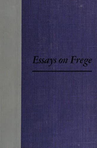Tapa de Essays on Frege