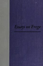 Tapa de Essays on Frege