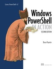 Tapa de Windows PowerShell in action