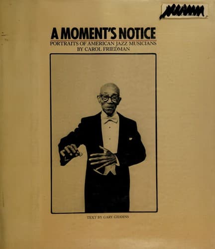 Tapa de A Moment's Notice