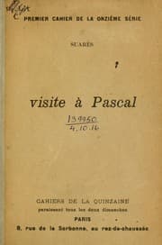 Tapa de Cahiers de la quinzaine