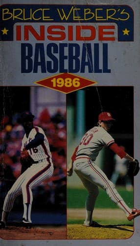 Tapa de Bruce Weber's Inside Baseball 1986