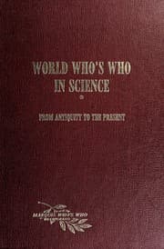 Tapa de World who's who in science