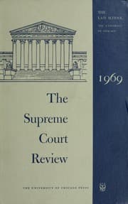 Tapa de The Supreme Court review