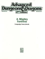 Tapa de A Mighty Fortress (AD&D 2nd Ed. Fantasy Roleplaying, HR4 )