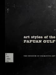 Tapa de Art styles of the Papuan Gulf