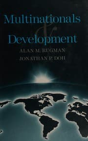 Tapa de Multinationals and development