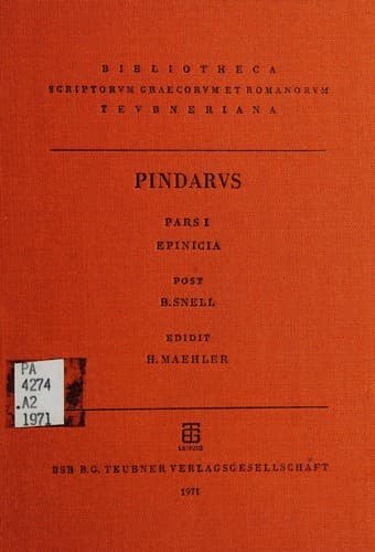 Tapa de Carmina cum fragmentis