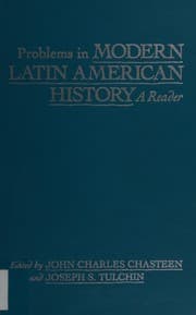 Tapa de Problems in modern Latin American history