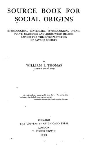 Tapa de Source book for social origins