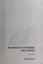 Tapa de Introduction to Probability and Statistics