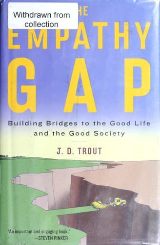 Tapa de The empathy gap