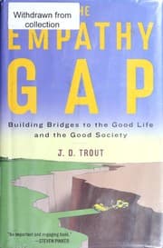 Tapa de The empathy gap