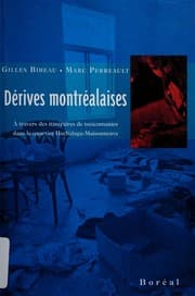 Tapa de Dérives montréalaises