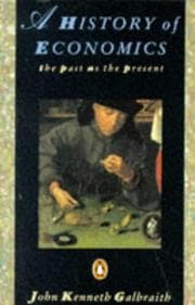Tapa de A History of Economics