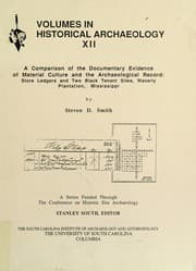 Tapa de A comparison of the documentary evidence of material culture and the archaeological record