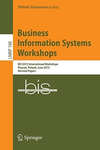 Tapa de Business Information Systems Workshops