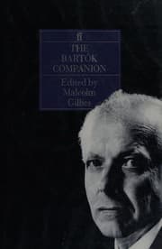 Tapa de The Bartók companion