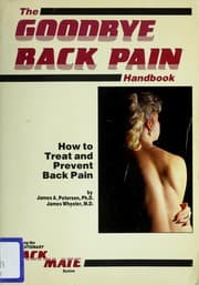Tapa de The goodbye back pain handbook