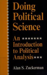 Tapa de Doing political science