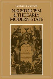 Tapa de Neostoicism and the early modern state