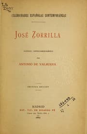 Tapa de José Zorrilla