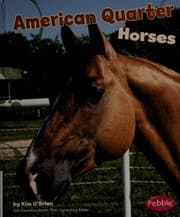 Tapa de American quarter horses