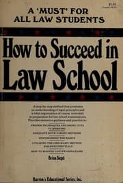 Tapa de How to Succeed in Law School