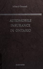 Tapa de Automobile insurance in Ontario