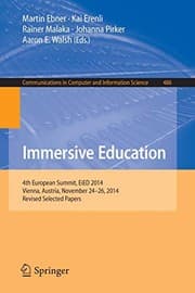 Tapa de Immersive Education