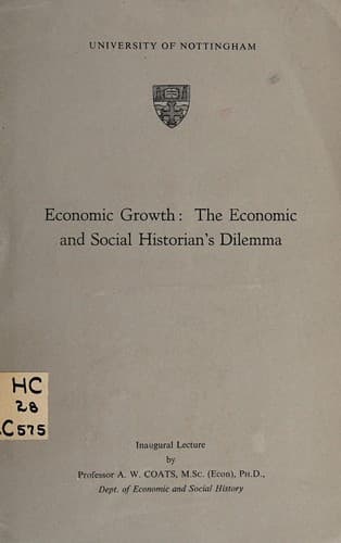 Tapa de Economic growth