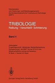 Tapa de Tribologie