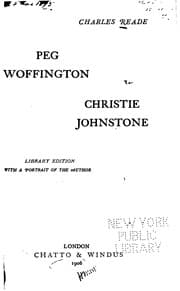 Tapa de Peg Woffington ; And, Christie Johnstone