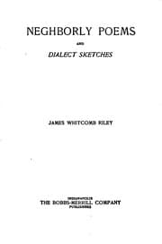Tapa de Neighborly Poems and Dialect Sketches