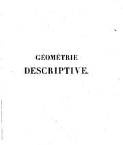 Tapa de Géométrie descriptive