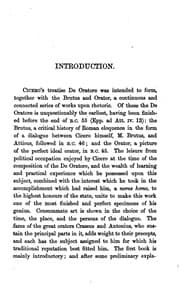 Tapa de M. Tullii Ciceronis de oratore liber primus, with notes of K.W. Piderit tr. and ed. by A.S. Wilkins