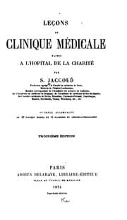 Tapa de Leçons de clinique médicale c. 2