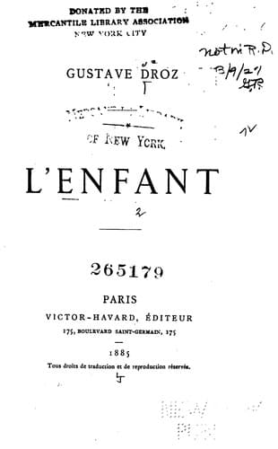 Tapa de L'enfant
