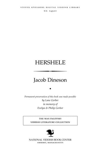 Tapa de Hershele