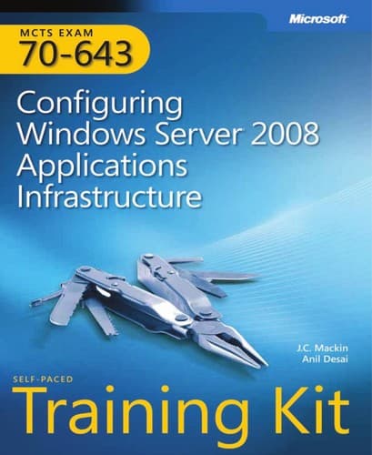 Tapa de MCTS self -paced training kit (Exam 70-643)