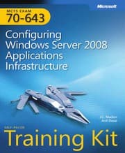 Tapa de MCTS self -paced training kit (Exam 70-643)