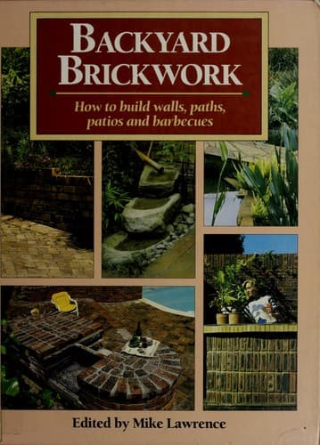 Tapa de Backyard brickwork