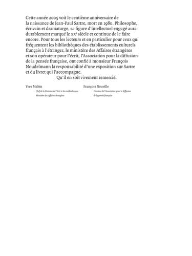 Tapa de Jean-Paul Sartre