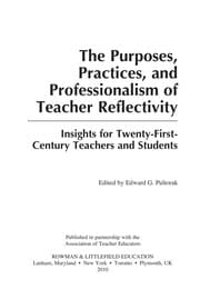 Tapa de The purposes, practices, and professionalism of teacher reflectivity
