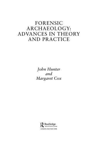 Tapa de Forensic archaeology