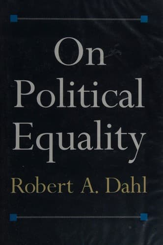 Tapa de On political equality