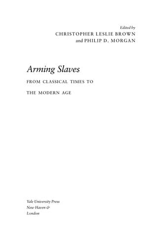 Tapa de Arming slaves