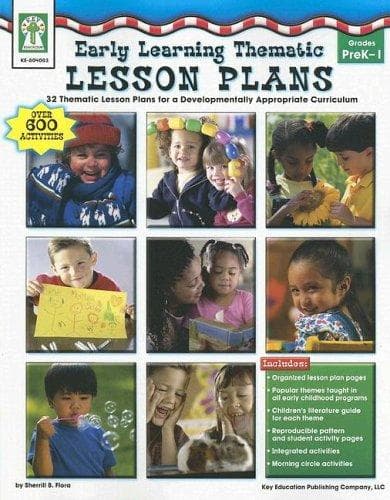 Tapa de Early Learning Thematic Lesson Plans