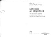 Tapa de Soziologie als Möglichkeit