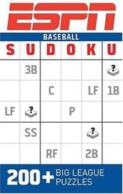 Tapa de ESPN BASEBALL SUDOKU
